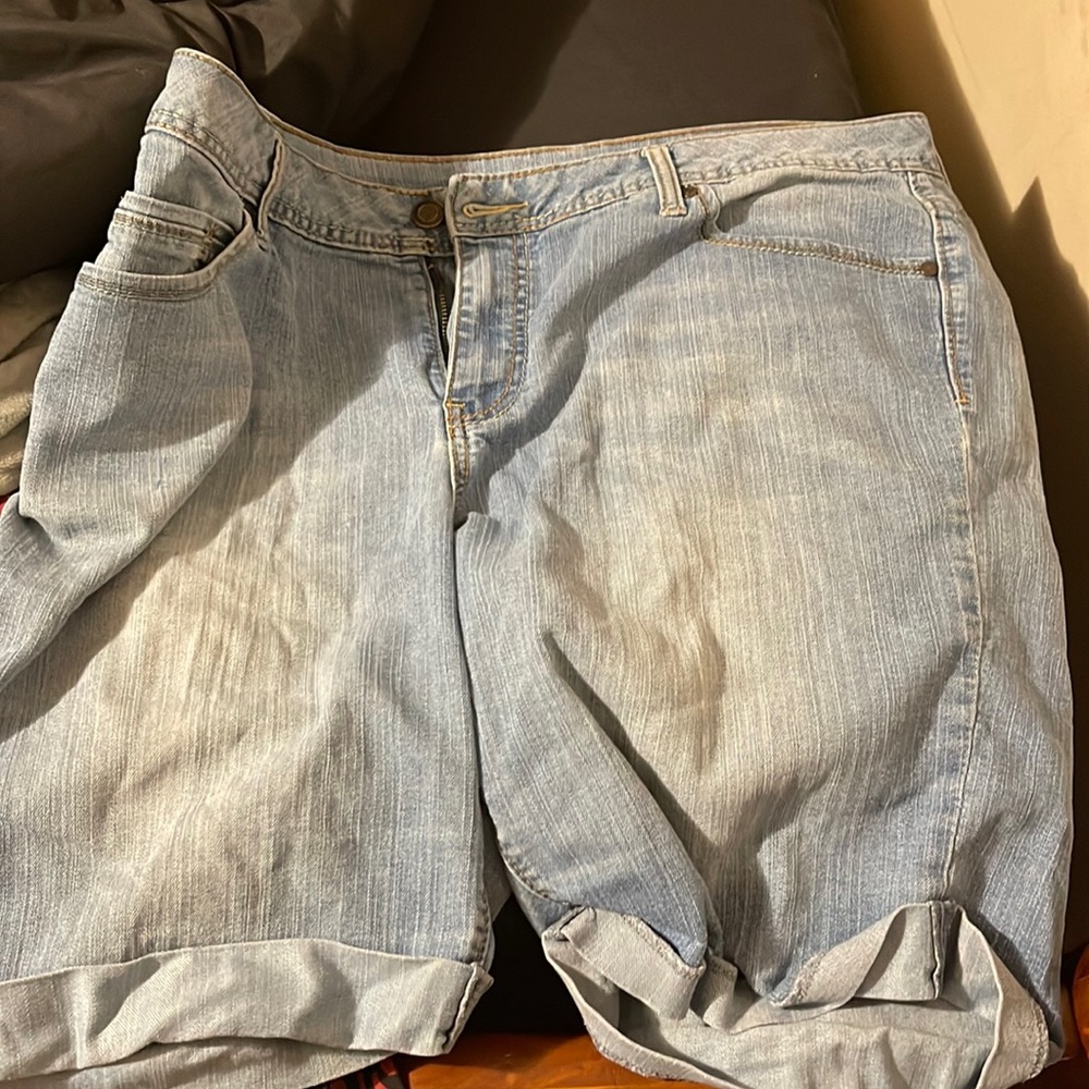 Womens blue Jean shorts